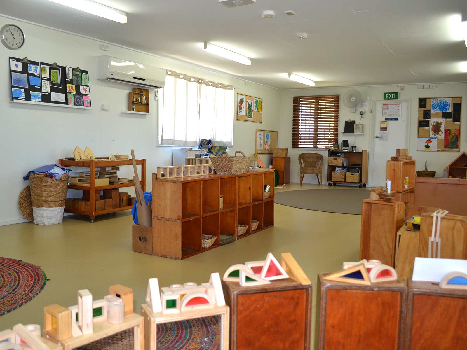 Ready for play at Red Hill Kindergarten.